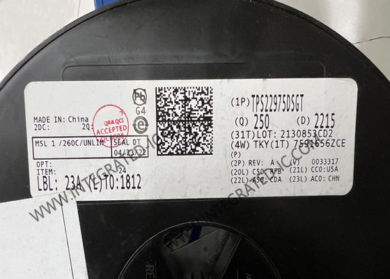 TPS22975DSGT Integrated Circuit Chip 6A Load Switches 16mOhm Power Switch IC WSON8