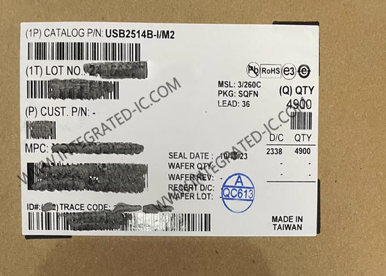 USB2514B-I/M2 Integrated Circuit Chip Low Power USB 2.0 High-Speed Hub Controller