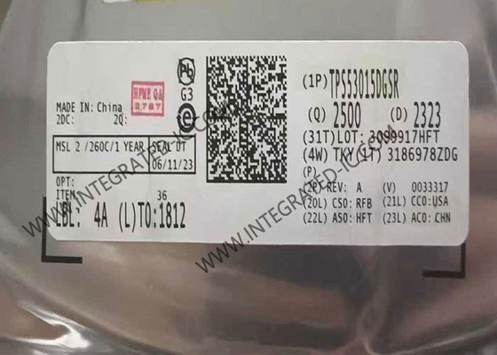 TPS53015DGSR Integrated Circuit Chip D-CAP2™ Synchronous Step-Buck Converter With PGOOD