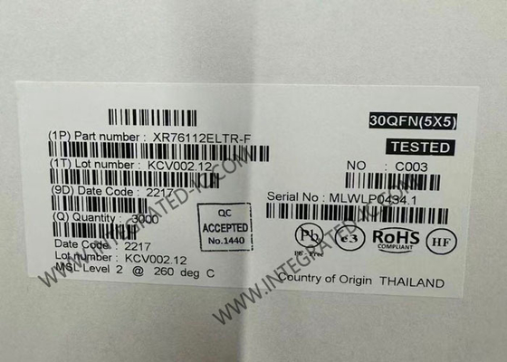 XR76112ELTR Integrated Circuit Chip 12A Synchronous Step Down COT Regulators