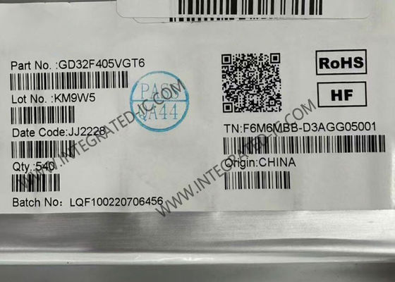 GD32F405VGT6 Microcontroller MCU 168MHz Arm Cortex-M4 32-Bit MCU LQFP-100