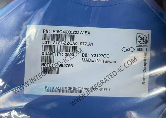 PI6C49X0202WIEX Integrated Circuit Chip Low Skew 1 To 2 LVCMOS/LVTTL Fanout Buffer SOIC8