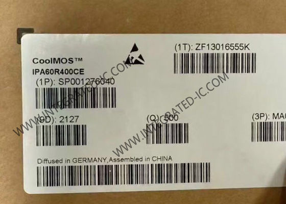 IPA60R400CE N-Channel Power MOSFET Transistor 600 V 10.3A Integrated Circuit Chip for PFC and PWM Stages