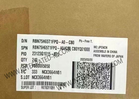 RBN75H65T1FPQ-A0 Integrated Circuit Chip 650V 75A Trench IGBT Transistors TO-247-3
