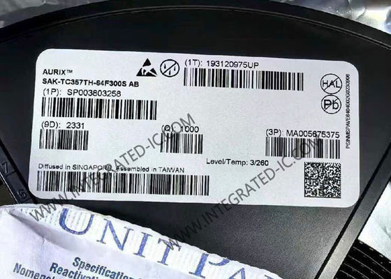 SAK-TC357TH-64F300S AB Microcontroller MCU IC with 3 Cores 300MHz Speed and 4MB Flash Memory
