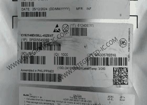 CY62146EV30LL-45ZSXIT Memory IC Chip 4Mbit MOBL Asynchronous SRAM Memory IC PG-TSOP-44