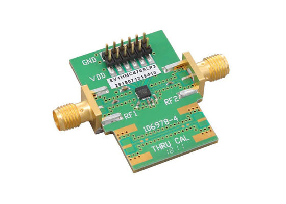 EV1HMC470ALP3 Embedded Solutions 0Hz To 3GHz Attenuator Evaluation Board