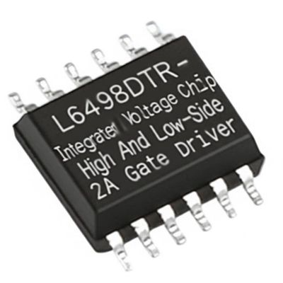 L6498DTR High Voltage Integrated Circuit Chip with 2A Gate Driver 600V Transient Withstand and 50V/ns dV/dt Immunity