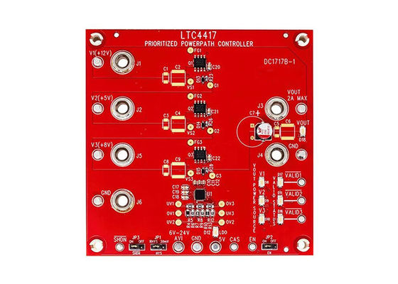 DC1717B Embedded Solutions PowerPath™ Power Distribution Switch Power Management Evaluation Board
