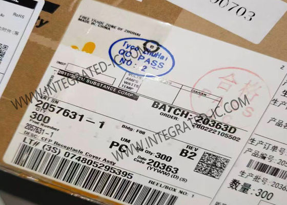 2057631-1 Sealable Rectangular CFP Receptacle Cover Assy Dust Cover for CFP Receptacles