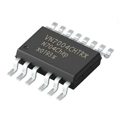VN7004CHTR Automotive High-Side Driver Integrated Circuit Chip with 15 A Output Current 4 V to 28 V Supply Voltage and 3 V 5 V CMOS-Compatible Interface