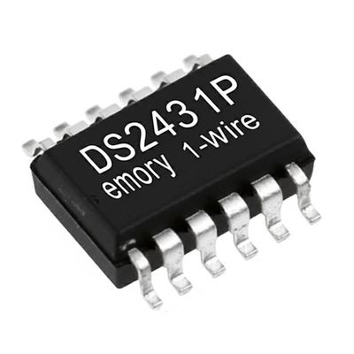 DS2431P 1024-Bit 1-Wire EEPROM Memory IC Chip with TSOC-6 Package and 256 x 4 Organization