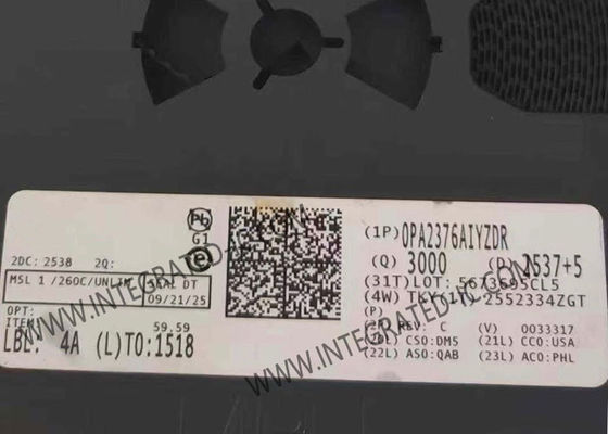 OPA2376AIYZDR Precision Operational Amplifier with 5.5 MHz Gain Bandwidth 2 V/us Slew Rate and 5 uV Input Offset Voltage
