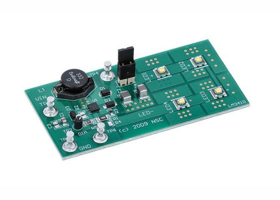 LM3410XBSTOVPEV Embedded Solutions 190mA LM3410X Boost LED Driver Evaluation Board