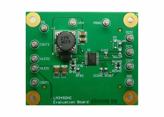 LM3492HCEVM Embedded Solutions High Contrast Dimmable LED Driver Evaluation Module