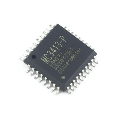 MC3413-P Low-noise 3-Axis Accelerometer Sensor IC with VLGA-12 Package and 8 to 14-bit Resolution