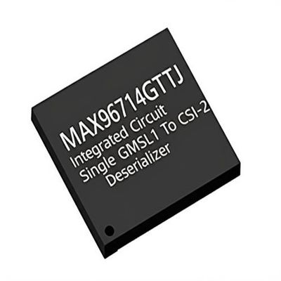 MAX96714GTJ Integrated Circuit Chip Single GMSL1 To CSI-2 Deserializer with High-Speed Data Transmission