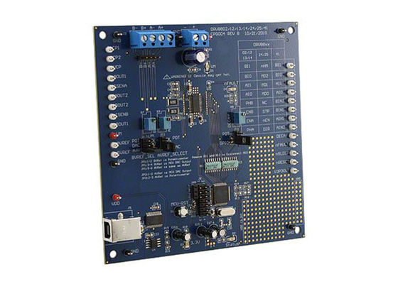 DRV8825EVM Embedded Solutions Dual Full-Bridge Stepper Power Management Evaluation Board