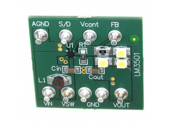 LM3501TL-16EV Embedded Solutions Evaluation Board LM3501 Synchronous Step Up DC DC Converter