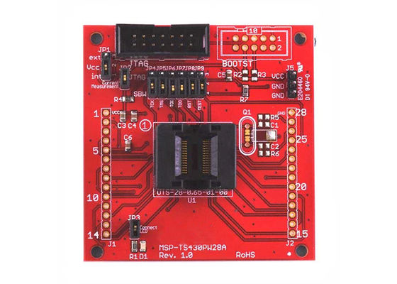 MSP-TS430PW28A Embedded Solutions Ultra-Low-Power ZIF Socket Target Development Board