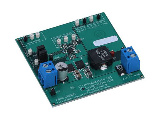 TPS40345EVM-353 Embedded Solutions TPS40345 Synchronous Buck Controller Evaluation Module