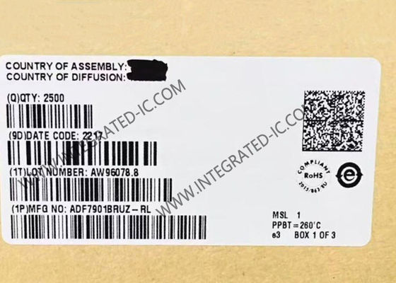 ADF7901BRUZ High Performance ISM Band OOK/FSK Transmitter IC with 369.5 MHz to 395.9 MHz Frequency and 50 kbps Data Rate