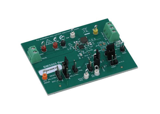 BQ25300EVM Embedded Solutions 1-Cell 17V 3A Buck Battery Charger Evaluation Module