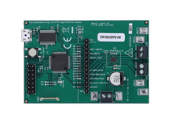 DRV8428EVM Embedded Solutions DRV8428 STEP/DIR Control Interface Stepper Motor Driver Board