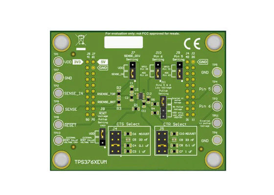 TPS376XEVM Embedded Solutions 2.6V To 65V Sequencer Power Management Evaluation Board