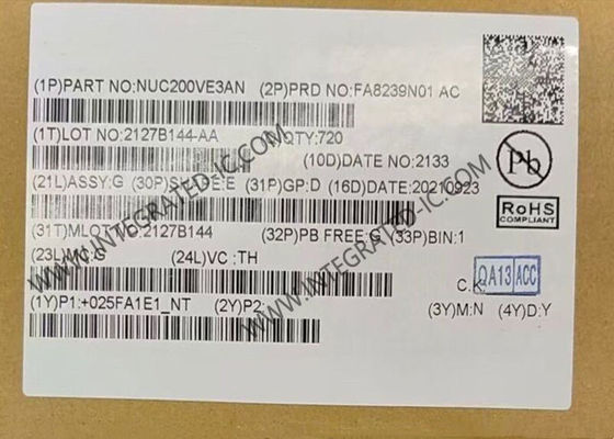 NUC200VE3AN 32-Bit Microcontroller MCU with 50MHz ARM Cortex M0 128 kB Program Memory and 83 I/O for Industrial Control