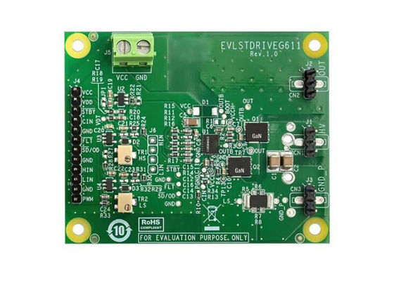 EVLSTDRIVEG611 Embedded Solutions 600V STDRIVEG611 Half Bridge Gate Driver Evaluation Board