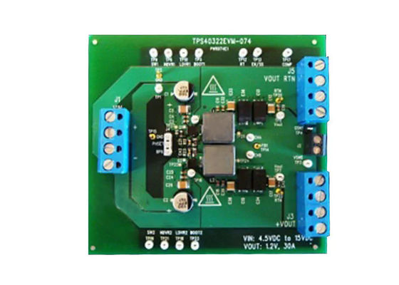 TPS40322EVM-074 Embedded Solutions Dual-Phase Synchronous Buck Converter Evaluation Board