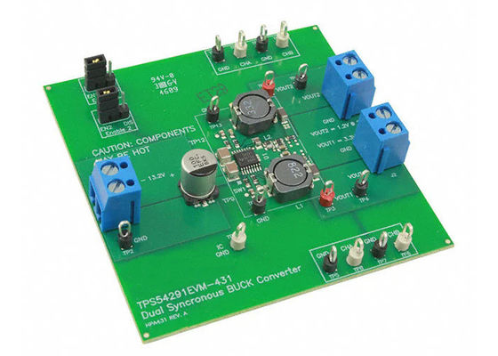 TPS54291EVM-431 Embedded Solutions 600kHz Dual Synchronous Buck Converter Evaluation Module