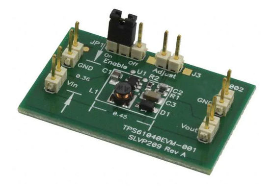 TPS61040EVM-001 Embedded Solutions 20mA 3V To 5V Boost Converter Evaluation Module