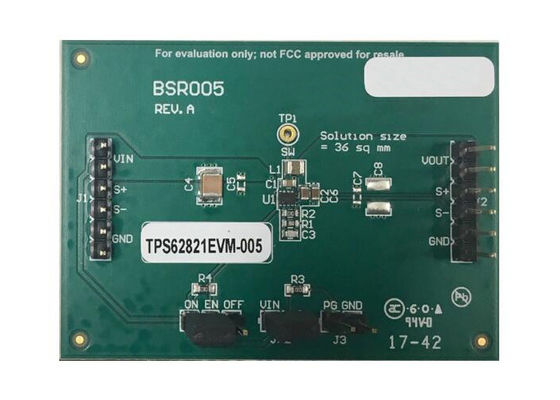 TPS62821EVM-005 Embedded Solutions DCS-Control Evaluation Module TPS62821 Step Down Converter