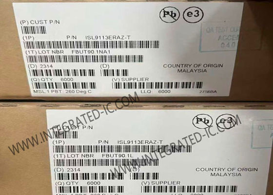 ISL9113ERAZ Integrated Circuit Chip Synchronous Boost Converter with 0.8V to 4.7V Input Voltage Range 500mA Output Current and 20uA Low Quiescent Current