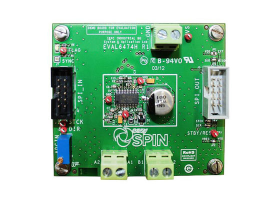 EVAL6474H Embedded Solutions L6474 Stepper Motor Driver Demonstration Board