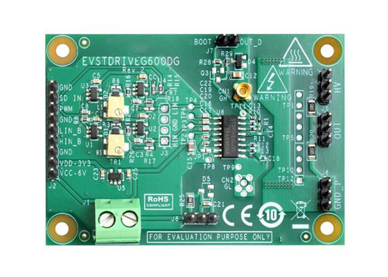 EVSTDRIVEG600DG Embedded Solutions STDRIVEG600 Half Bridge Gate Driver Demonstration Board