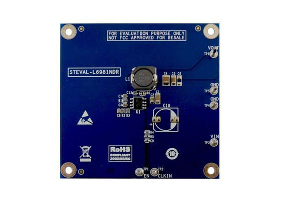 STEVAL-L6981NDR Embedded Solutions L6981NDR Synchronous Step Down Regulator Evaluation Board