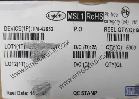 IIM-42653 Sensor IC 6-Axis Smart Industrial Motion Tracking MEMS Device LGA-14