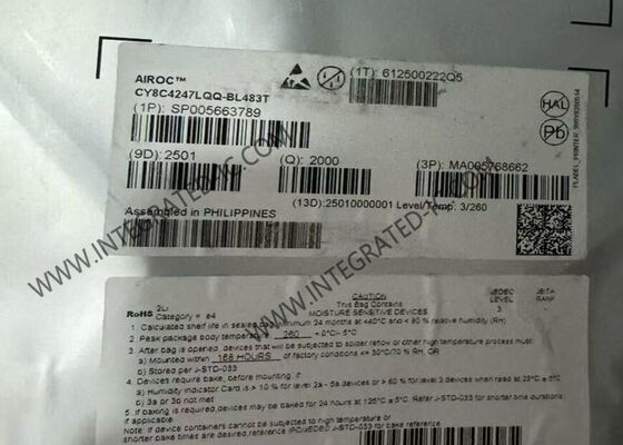 Microcontroller MCU CY8C4247LQQ-BL483 128KB Flash Embedded Microcontroller 48MHz