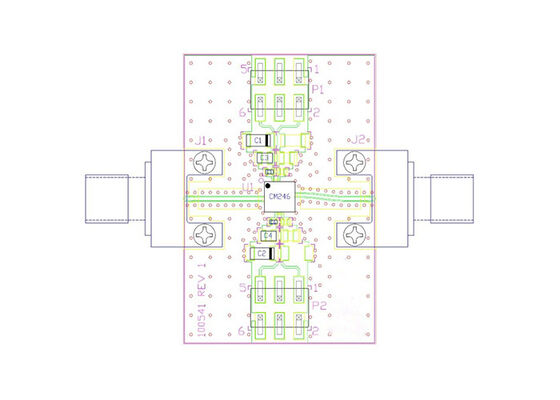 CMD246C4-EVB Embedded Solutions 8GHz To 22GHz Low Phase Noise Amplifier Evaluation Board