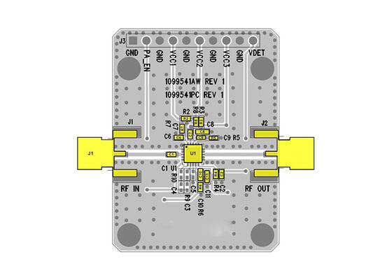 QPA9501PCB401 Embedded Solutions 3-Stage LTE-U/LAA Power Amplifier Evaluation Board