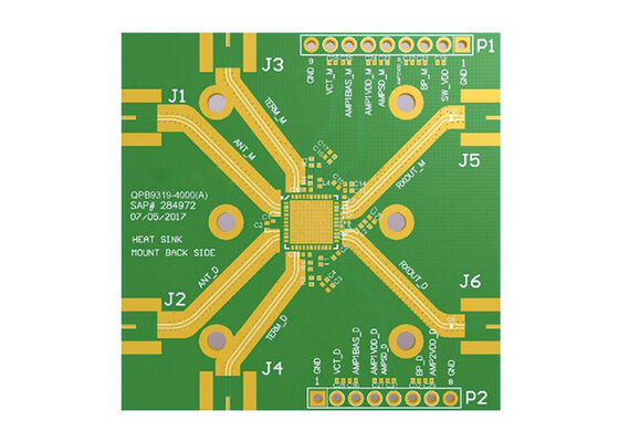 QPB9329EVB-01 Embedded Solutions 3.8GHz To 5GHz 5V RF Front End Evaluation Board