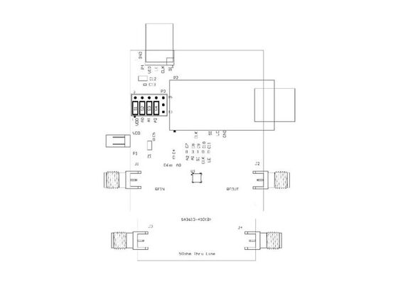 RFSA3613PCK-410 Embedded Solutions RFSA3613 Digital Step Attenuator Evaluation Board
