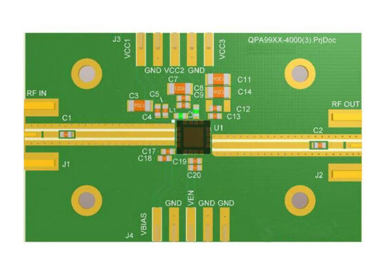 QPA9908EVB01 Embedded Solutions 4W High-Efficiency Linearizable Power Amplifier Evaluation Board