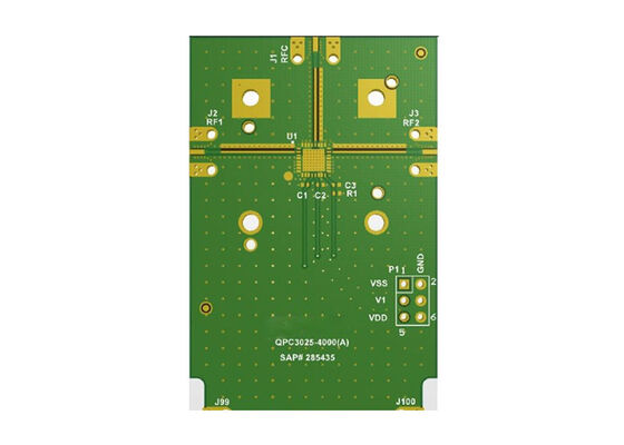 QPC3025EVB-01 Embedded Solutions 30MHz To 4.2GHz High Power SOI SPDT Switch Evaluation Board