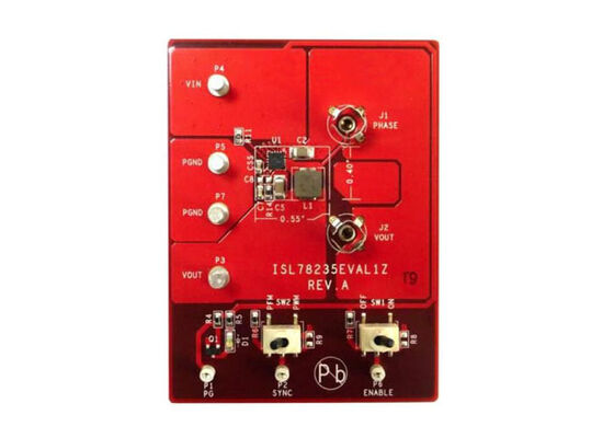 ISL78233EVAL2Z Embedded Solutions ISL78233 Automotive Synchronous Buck Regulator Evaluation Board