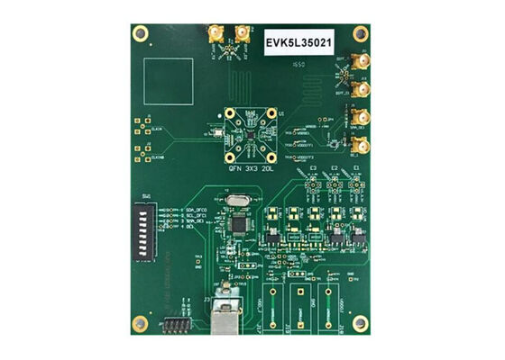 EVK5L35021 Embedded Solutions Evaluation Board For 5L35021 VersaClock 3S Programmable Clock Generator