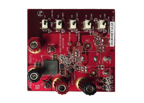 ISL8018EVAL3Z Embedded Solutions ISL8018 8A Synchronous Buck Regulator Evaluation Board